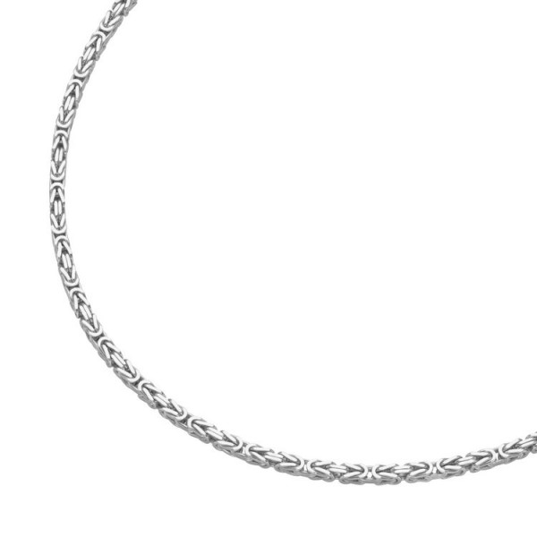 Basics Silver Halskette - Silber - Königskette 2,5mm - 45cm / 99043893450