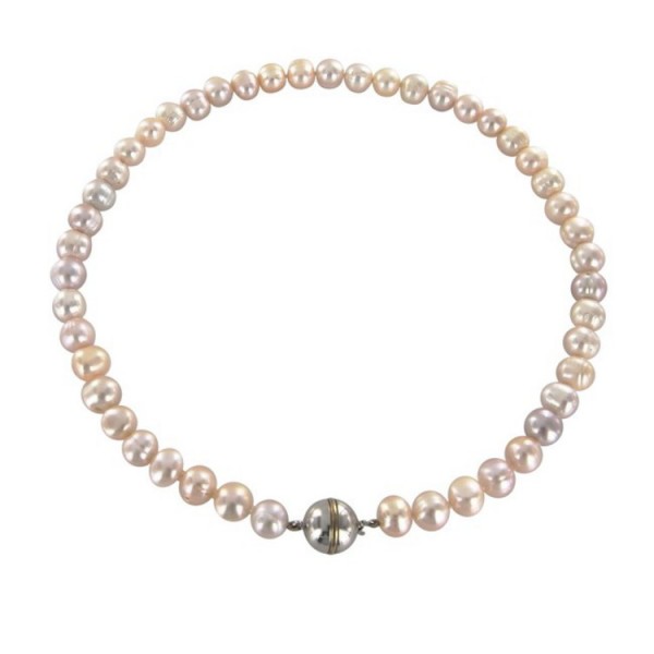Basics Pearls Collier - Zuchtperlen Gold 585 14K - weiß/silber / EG2103194