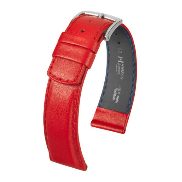 Hirsch Uhrenarmband - Kalbsleder - Runner / 040 02