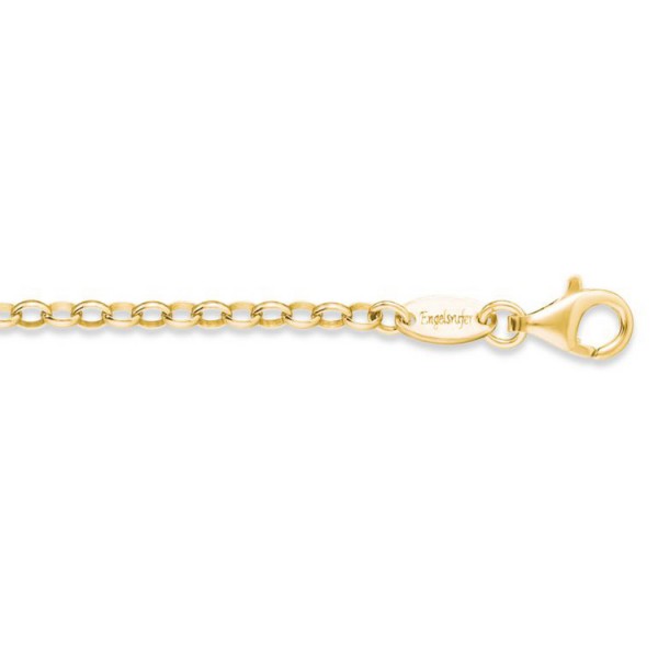 Engelsrufer Halskette - Sterlingsilber - Anker 100 - gold / ERN-100-AG