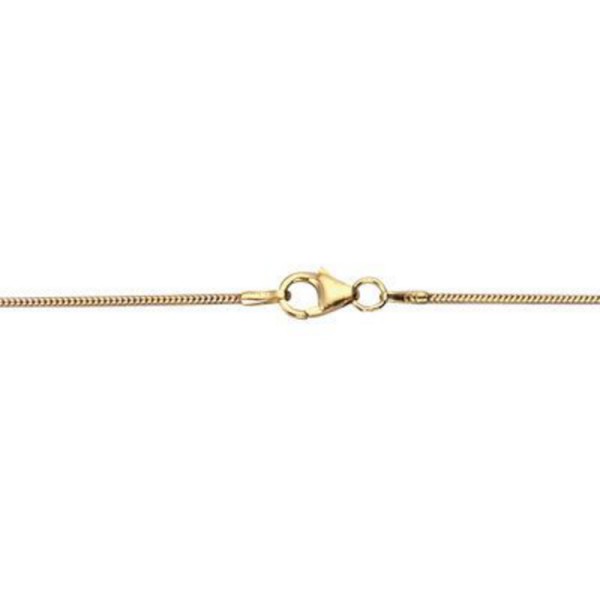 Basics Gold Halskette - Gold 333 8K - Schlange diamantiert 45 / 76352-45