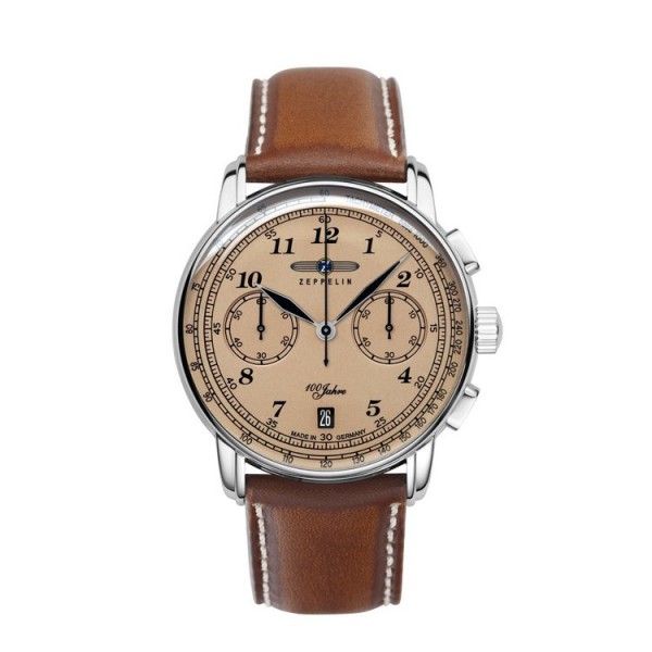 Zeppelin Chronograph - Zeppelin 7674-5 - 100 Jahre Zeppelin / 7674-5