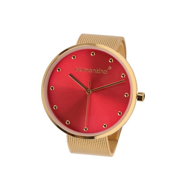 Blumenkind Uhr - Blumenkind be natural - Feuer - Rot-gold / BKU41