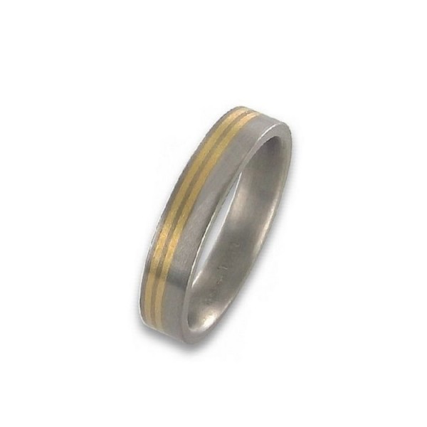 Basics Titan Ring 54 - Titan Feingold - bicolor / 007411