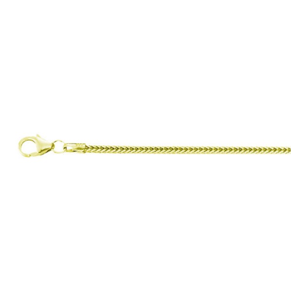 Basics Gold Halskette - Gold 333 8K - Fuchsschwanz 45 - gold / 76399-45