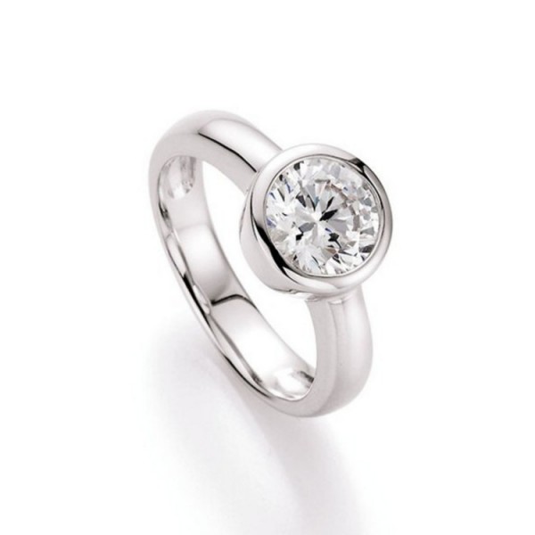Juwelier Wittig Ring 54 - silberfarben - Sterlingsilber Zirkonia / 93001993540