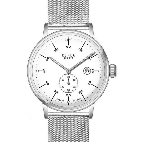 Ruhla Uhr - Ruhla-Classic 76112M - Quarz - Edelstahl / Ruhla-Classic 76114M